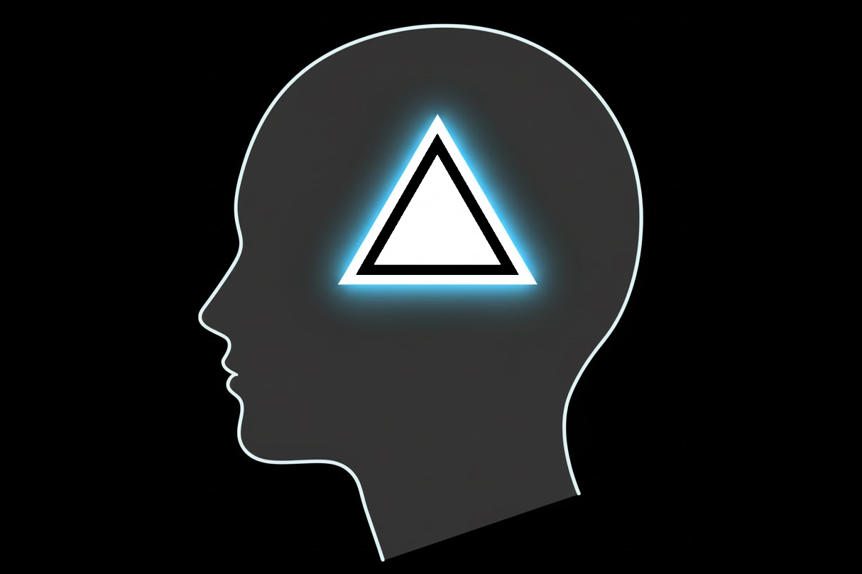 Where is the Triangle in your Mind’s Eye?
